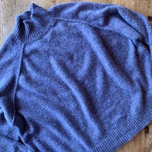 Cashmere Women's Purple Turtleneck Sweater